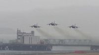 【速報】ブルーインパルスは天候不良のため飛行中止　大阪・関西万博開幕に合わせて飛行予定も｜FNNプライムオンライン