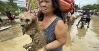 Photos show the impact of Typhoon Kalmaegi on the Philippines