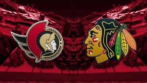 Senators Battle Blackhawks For Crucial Victory