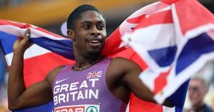 Jeremiah Azu Wins World And European Indoor Titles