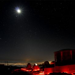 Moon Over Haleakala