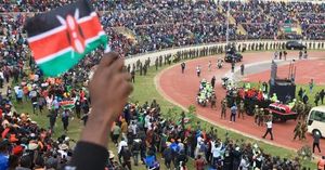 Heavy Security And Tragedy Mark Raila Odinga Farewell