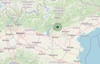 Terremoto oggi in Trentino, 7 maggio, scossa magnitudo 2.6 in provincia di Trento – Dati Ingv