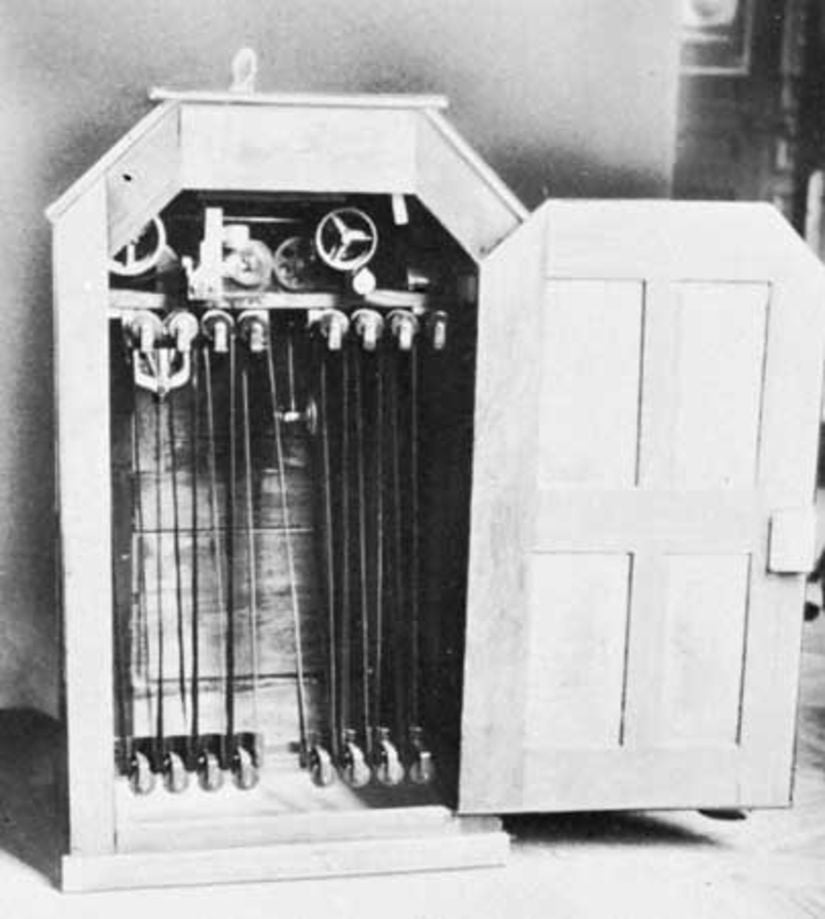 Kinetoscope, 1891'de Thomas Edison ve William Dickson tarafından icat edildi.