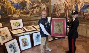 Italian Police Seize Suspected Fake Dali Artworks In Parma