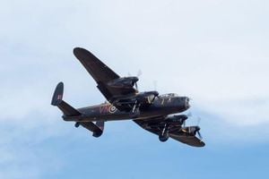Historic Lancaster Bomber Set To Land At Southend Airport
