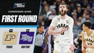 Purdue Advances Past High Point In NCAA Tournament Showdown