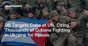 US Cites Cuban Fighters In Ukraine To Rally UN Allies