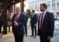 Trump Confronted by Protesters During Dinner in D.C.