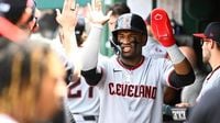 Guardians score | Cleveland uses huge 6th inning to beat Nationals, win series
