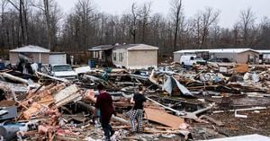 Massive Storm System Devastates Midwest And South Regions