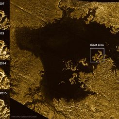  Mystery Feature Now Disappears in Titan Lake 