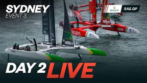 SailGP Thrills And Spills Return To Sydney Harbour