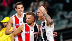 St Kilda Battles Port Adelaide In AAMI Series Showdown