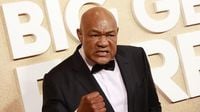 George Foreman, légende américaine de la boxe et adversaire de Mohamed Ali lors du mythique 