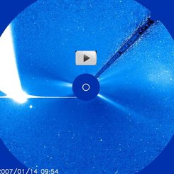 SOHO: McNaught Kuyruklu Yıldızı Filmi
