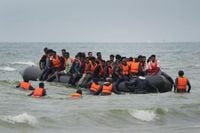 Record 50,000 migrant Channel crossings 'unacceptable', admits minister
