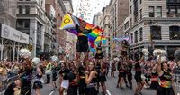 NYC Pride March 2025 steps off today. Map shows route & when it starts.