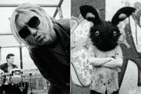 Jude Law, Jason Bateman react to 'jarring' transformation into punk band (with help from the Strokes) in “Black Rabbit”
