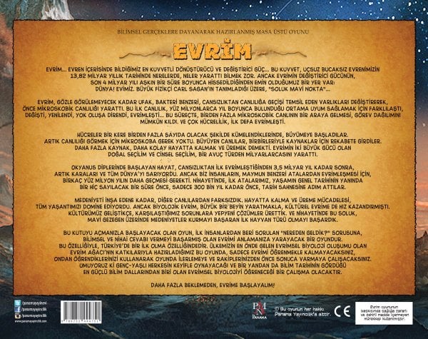 Evrim: Bilimsel Kutulu Masa Oyunu