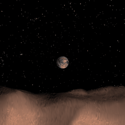 Earth Nears Asteroid Toutatis