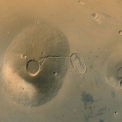 Ancient Volcanos of Mars