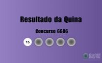 Quina 6686: veja resultado de hoje, sexta-feira (21)