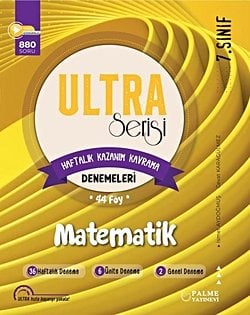 7.SINIF ULTRA SERİSİ MATEMATİK DENEMELERİ 44 FÖY