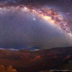 The Milky Way Over Mauna Kea