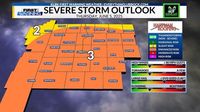 Significant Severe Storms Possible Today