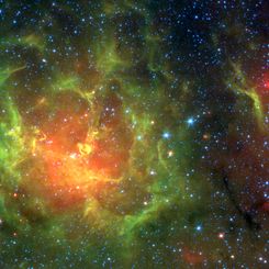 Spitzer'in Trifid'i