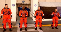 Artemis 2 Astronotları Ay Yolculuğu Öncesi Prova Yaptı.