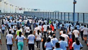 Marathon On Atal Setu Sparks Controversy Over Traffic Disruptions