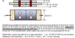Bağlantının emniyetle taşıyabileceği kuvvet kaçtır?