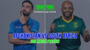 South Africa Edges Out Afghanistan In Champions Trophy Opener