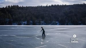 Weekend Freeze Promises Ice Sk Skating Opportunities