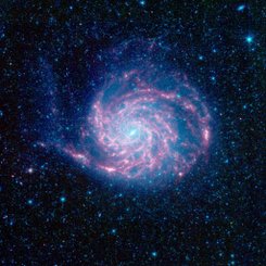 Spitzer's M101