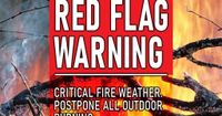 Moore County Under Red Flag Warning