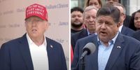 Pritzker spreads ‘Trump is Dead’ BlueAnon Hoax