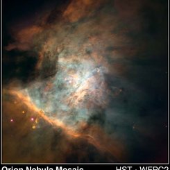 M42: Orion'un Büyük Bulutsusu'ndan Bir Mozaik