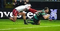 Scarlets knocked out of Europe despite improved performance at Northampton