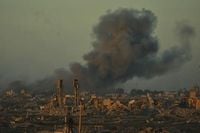 ‘Dozens’ of airstrikes on Gaza despite Trump’s call for ceasefire: Latest
