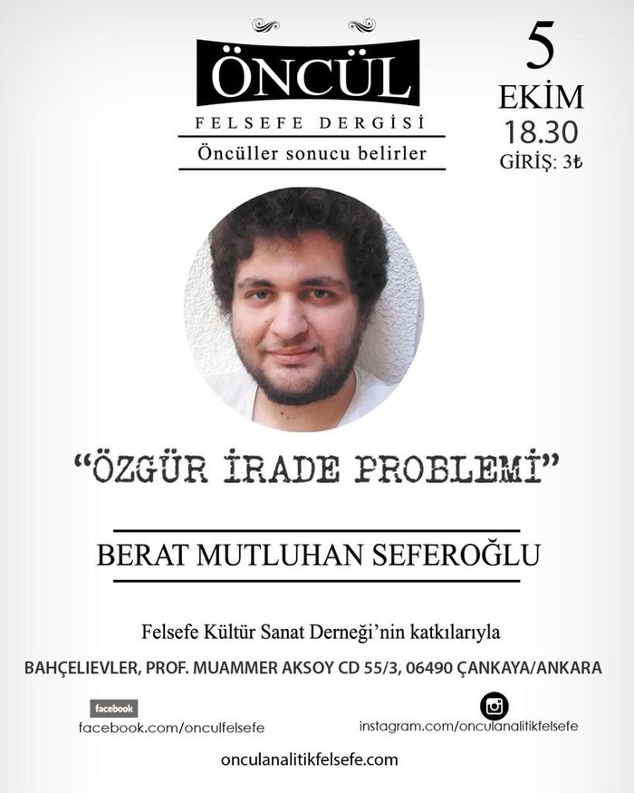Özgür İrade Problemi-Berat Mutluhan Seferoğlu