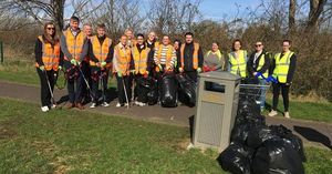 Community Cleanup And Heartfelt Tribute To Peppa Pig Fan