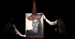 Hidden Picasso Portrait Of Dora Maar Fetches Record Price