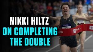 Nikki Hiltz Completes Historic Double Victory At USATF Indoor Championships