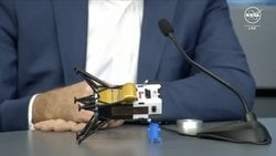 IM-1 Ay'a iniş aracı Yan Yattı.