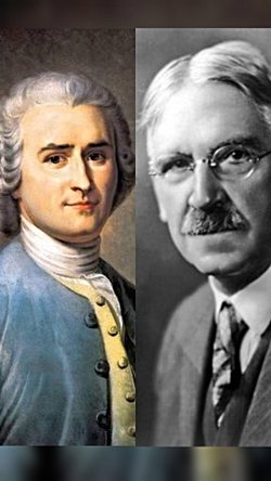 John Dewey ve J. J. Rousseau'nun eğitim felsefelerinin günümüz eğitim sistemine etkileri nelerdir?