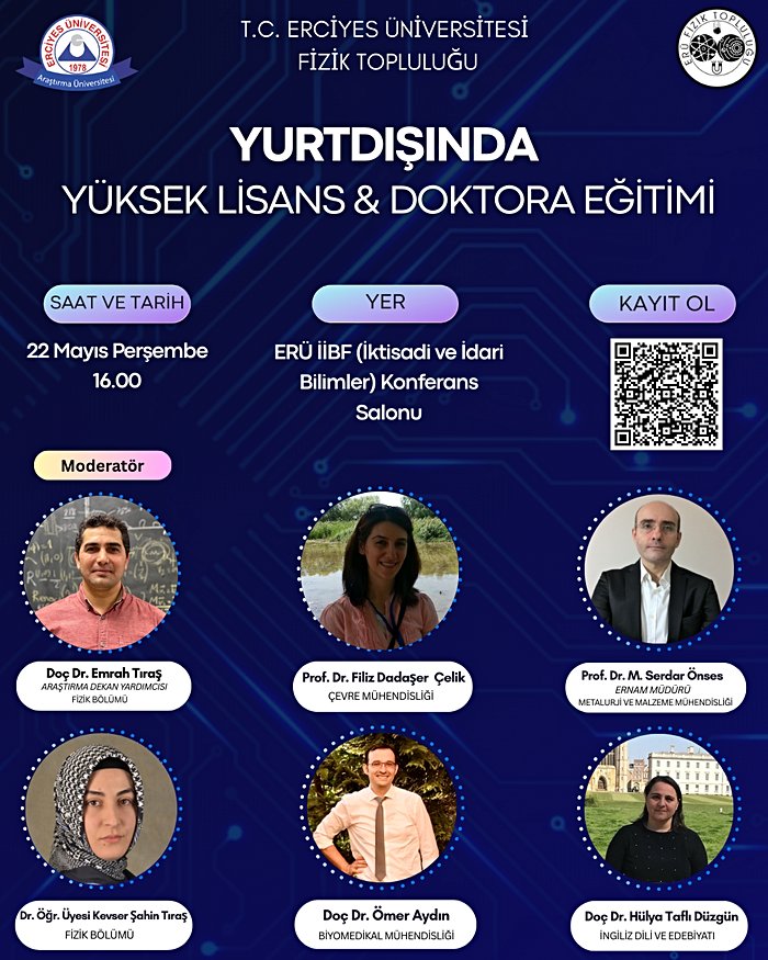 Yurtdışında Yüksek Lisans ve Doktora Eğitimi Paneli