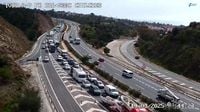 Un accidente en el túnel de Cerrado de Calderón deja 20 kilómetros de retenciones en la zona Este de Málaga: 